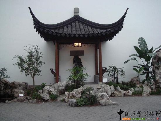 美國(guó)紐約大都會(huì)藝術(shù)博物館“明軒”庭院
