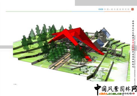 入口區山門概念設計