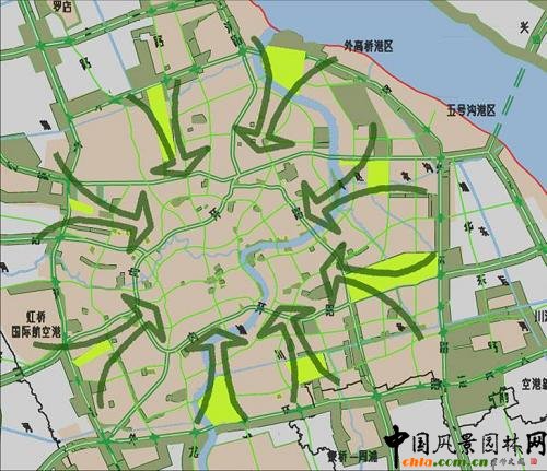 楔型綠地