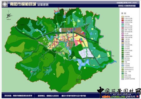 規(guī)劃區(qū)土地利用規(guī)劃圖