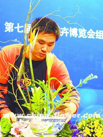 2009中國插花花藝師大賽冠軍曾洪飛