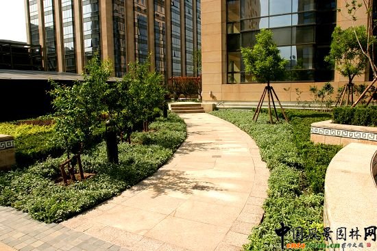 09年北京市精品工程之國瑞城A區屋頂綠化