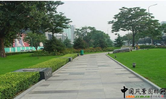 西二環(huán)示范段道路綠化整治工程