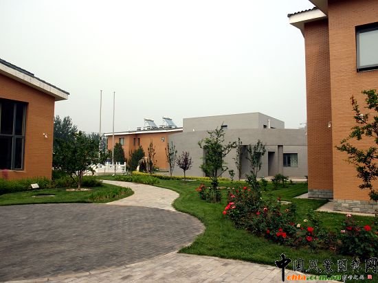 兒童村樓間園路效果圖