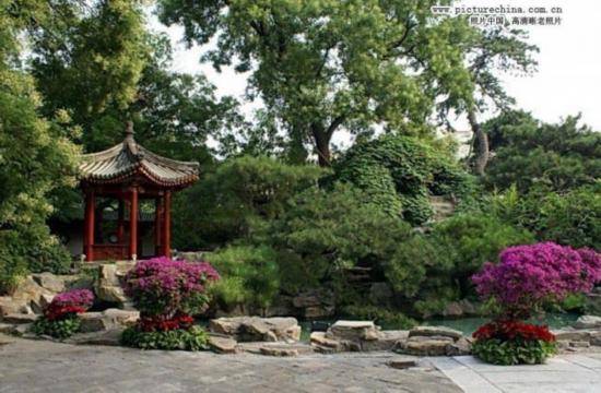 釣魚臺(tái)國(guó)賓館優(yōu)美的古典園林