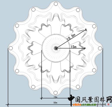 天安門廣場國慶花壇