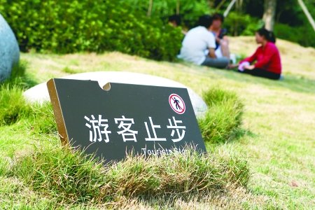 免費(fèi)公園現(xiàn)“黃金周后遺癥” 八成要補(bǔ)栽植物