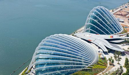 新加坡 海灣花園 景觀設計 建筑設計 中國風景園林網