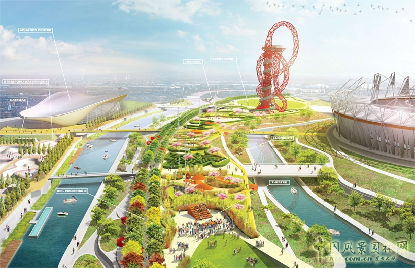 奧林匹克公園 中國風(fēng)景園林網(wǎng)