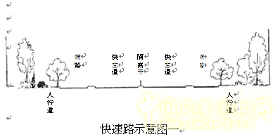 劉秀晨 綠色的云 北京 城市道路 綠化 中國風景園林網