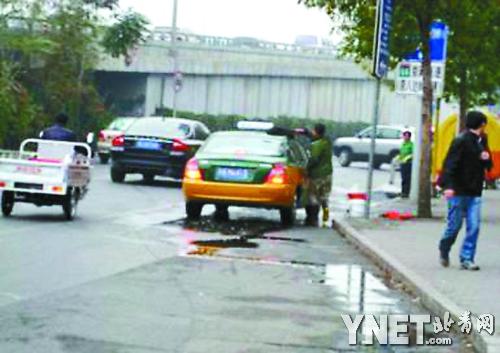 北京 綠化 非法洗車