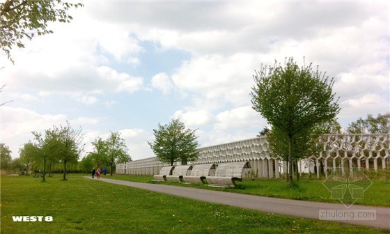 荷蘭馬克西姆公園蜂網(wǎng)狀長廊