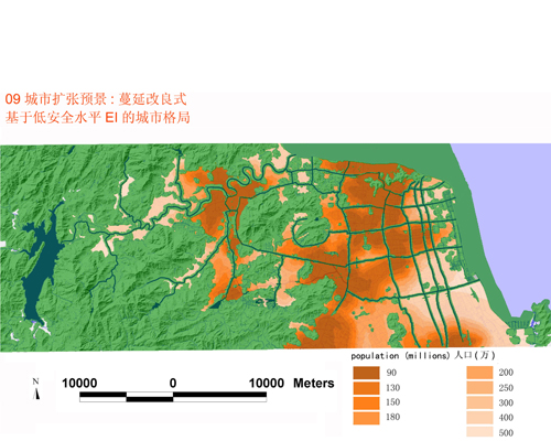 反規(guī)劃 生態(tài)基礎(chǔ) 城市空間 城市規(guī)劃 臺州