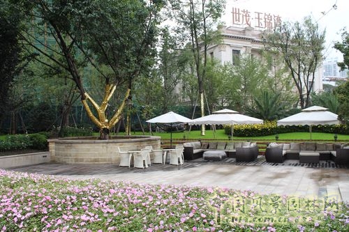 住宅景觀獎 園林景觀 成都世貿(mào) 成都世貿(mào)猛追灣項目