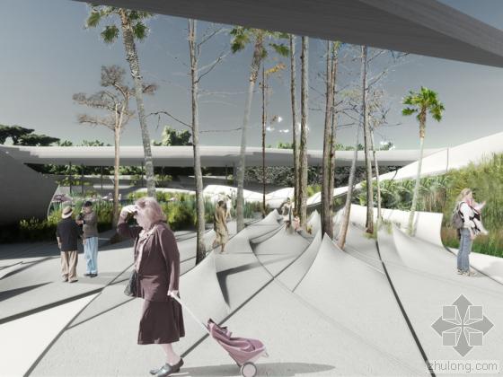  entrance plaza