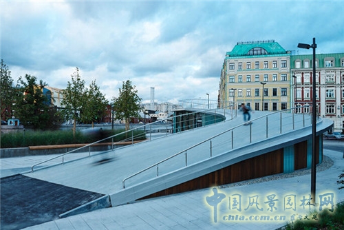 俄羅斯莫斯科Krymskaya濱水公園
