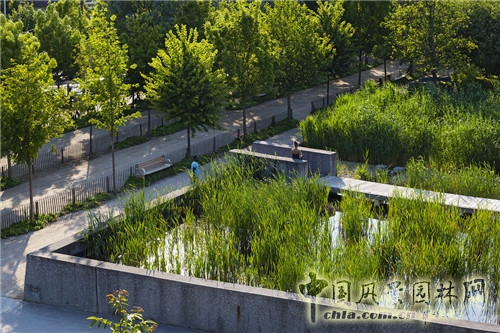 法國(guó)南泰爾市Chemin公園