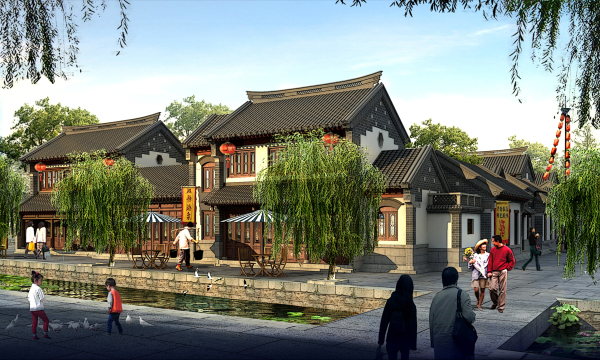 濟南市明府城——百花洲片區(qū)建筑