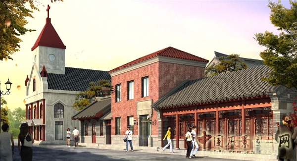 濟南市明府城——百花洲片區(qū)建筑