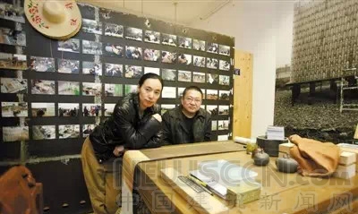 王澍和太太陸文宇在業余工作室