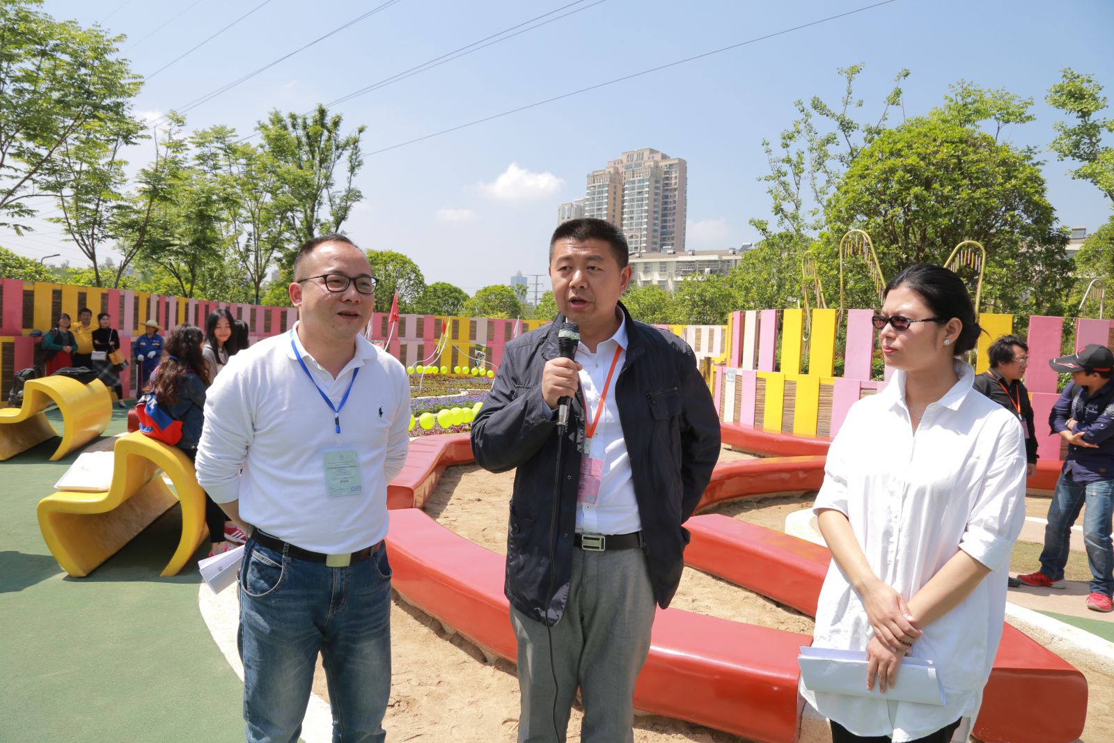 武漢園博創意園設計師親臨現場 分享設計理念