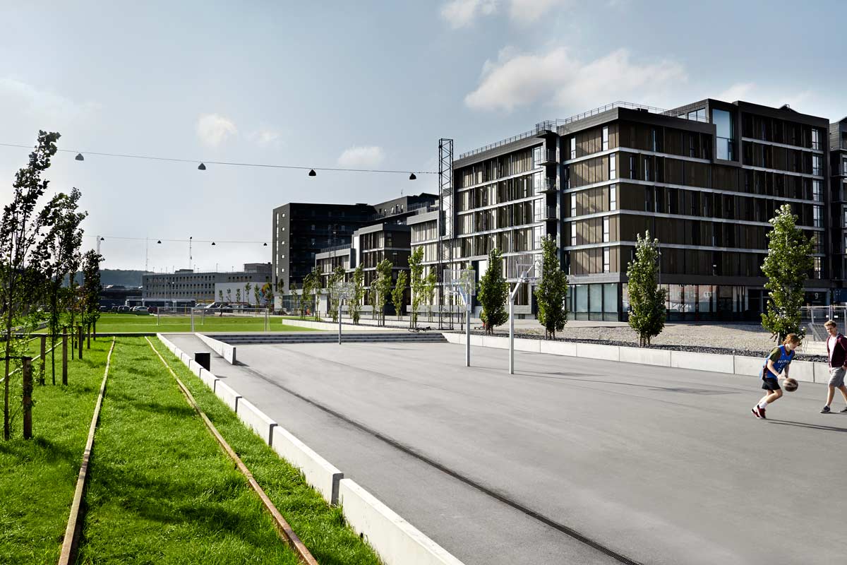 丹麥Aalborg市貨運火車站景觀改造