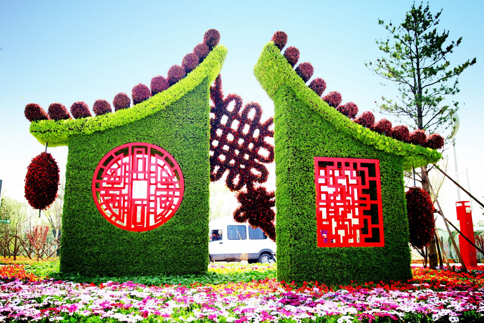 2016園冶杯專業(yè)獎(jiǎng)參賽項(xiàng)目：唐山世園會(huì)綠雕