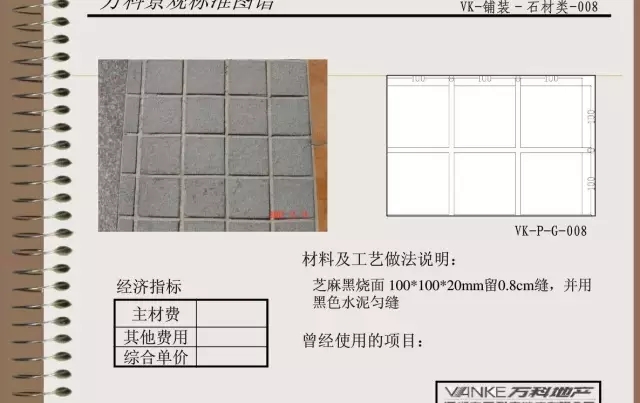 萬科景觀標準鋪裝類圖譜
