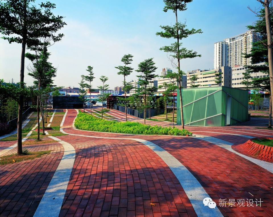 廣場(chǎng)案例：深圳松崗中心廣場(chǎng)