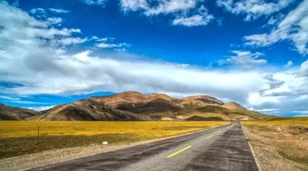 風(fēng)景如畫的道路景觀