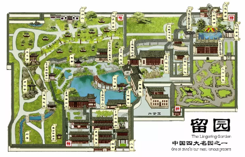 蘇州園林：建筑構(gòu)成布局自由的典型