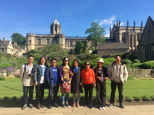 英國游學(xué)考察結(jié)束 與景觀對話與名家交流
