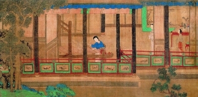園林文化：中國(guó)古代繪畫(huà)中的女性園林生活 