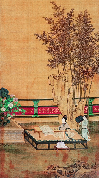 園林文化：中國(guó)古代繪畫(huà)中的女性園林生活 