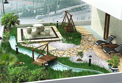 小庭院空間如何設(shè)計(jì)漂亮的小花園？