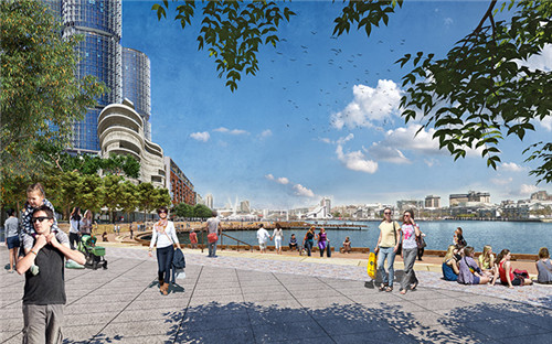Barangaroo南部?jī)捎€濱水公共空間設(shè)計(jì)