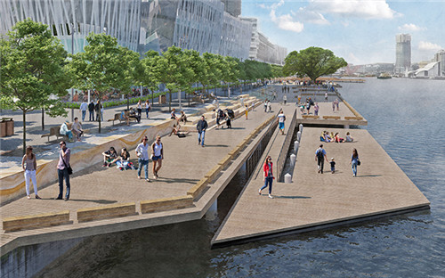 Barangaroo南部?jī)捎€濱水公共空間設(shè)計(jì)