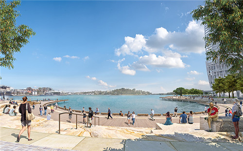 Barangaroo南部?jī)捎€濱水公共空間設(shè)計(jì)