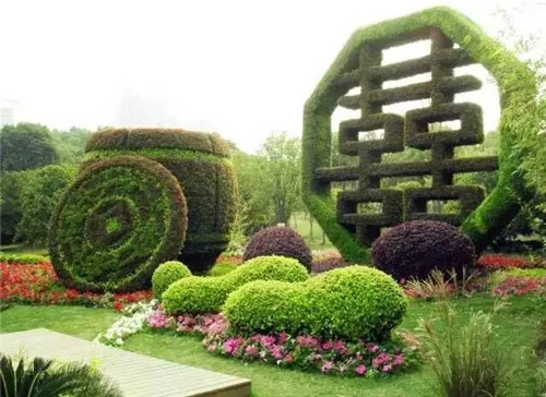 植物雕塑的城市景觀你見過嗎？