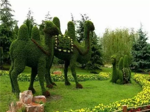 植物雕塑的城市景觀你見過嗎？