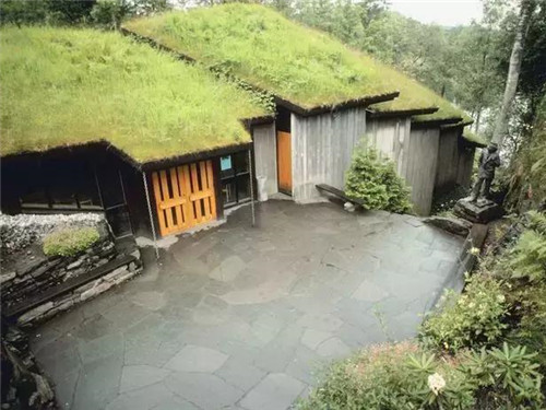 綠植代替瓦片，覆土建筑讓景觀天人合一！