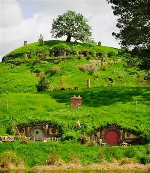 綠植代替瓦片，覆土建筑讓景觀天人合一！