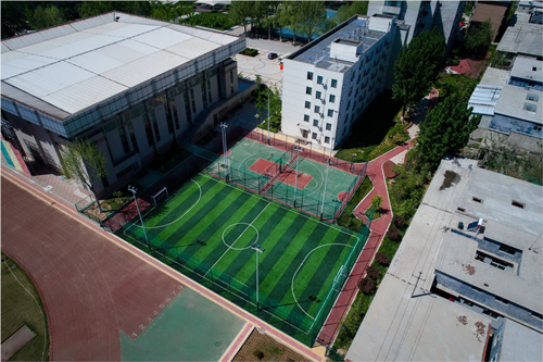 園冶杯專業獎：山東省郵電學校環境改造工程