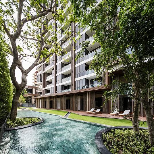 TROP作品：Baan Plai Haad度假公寓景觀設(shè)計(jì)