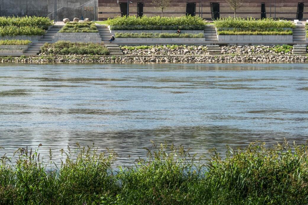 連續的帶狀空間：華沙維斯瓦河濱河景觀大道