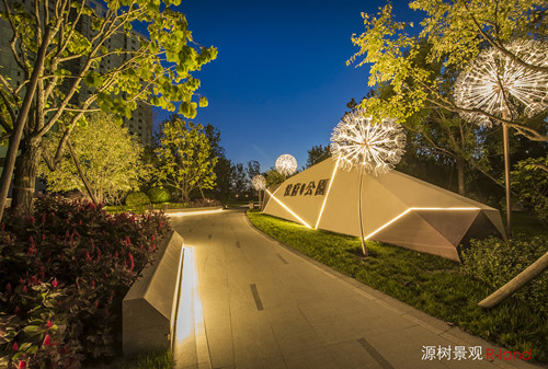 【源樹作品】地鐵上蓋公園——京投發(fā)展悅府公園景觀改造提升