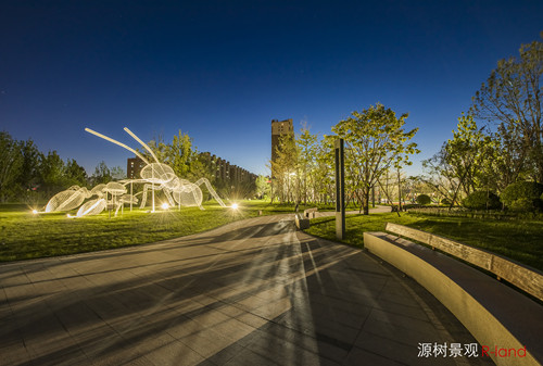 【源樹作品】地鐵上蓋公園——京投發(fā)展悅府公園景觀改造提升