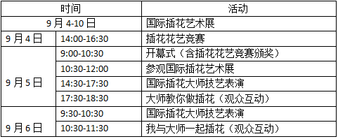 國(guó)際花藝大師將蒞臨秦皇島園博會(huì)展開花藝交流