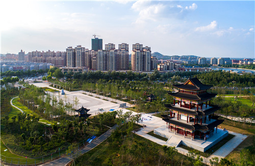 園冶杯專(zhuān)業(yè)獎(jiǎng)：曾子廣場(chǎng)及洪山河景觀綠化