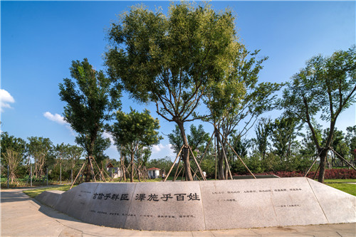 園冶杯專(zhuān)業(yè)獎(jiǎng)：曾子廣場(chǎng)及洪山河景觀綠化